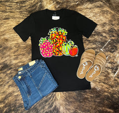 Neon Pumpkin Tee