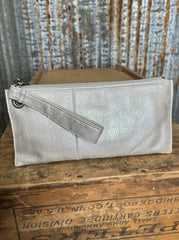 Vida Wristlet by HOBO in Silver